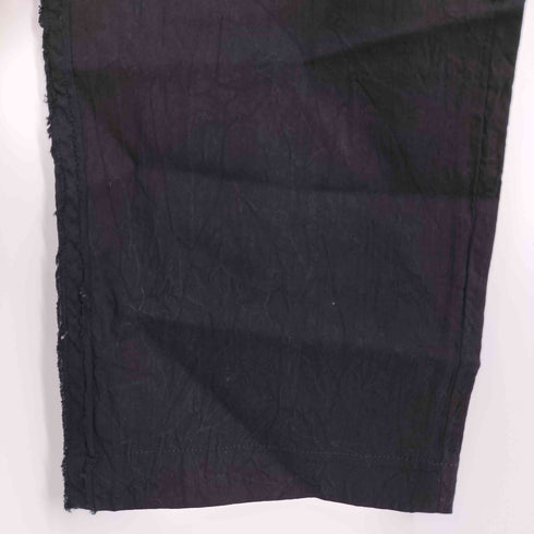 イッセイミヤケ ISSEY MIYAKE 05SS 黒タグ シワ加工 テンセルリネン ラップパンツ メンズ パンツ4 / 付属パーツ3