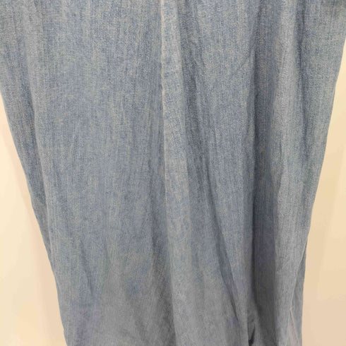 ザラ ZARA デニムTRFミディワンピース レディース import:M