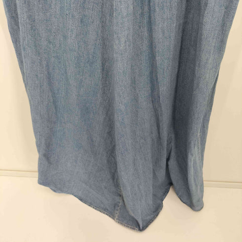 ザラ ZARA デニムTRFミディワンピース レディース import:M