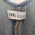 ザラ ZARA デニムTRFミディワンピース レディース import:M