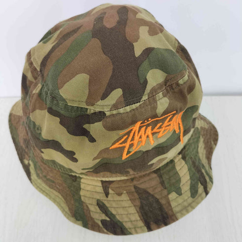 ステューシー Stussy カモ柄 迷彩 バケットハット メンズ L / XL