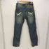 ピーピーエフエム PPFM ANARCHYDENIM Oカーブ インナージップ レイヤード デニム パンツ Y2K メンズ