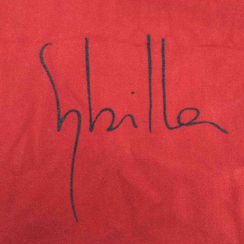 シビラ Sybilla レザー 本革 折り紙バッグ ハンドバッグ レディース