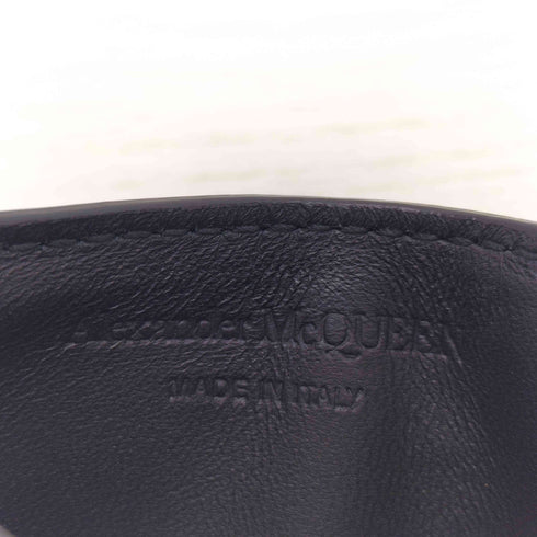 アレキサンダーマックイーン Alexander McQueen ロゴレザー カードケース メンズ