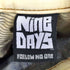 Nine Days ダメージ加工 デニム テーパードパンツ メンズ 34