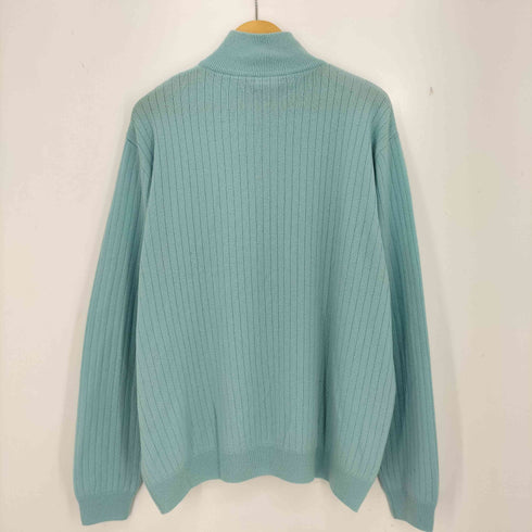 ラルフローレンパープルレーベル RALPH LAUREN PURPLE LABEL ハーフジップ カシミヤ100 ハイネックニット メンズ XL