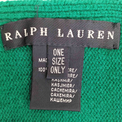 ラルフローレン RALPH LAUREN カシミヤ100 マフラー メンズ
