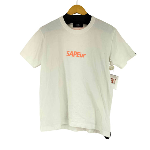 サプール SAPEur バックビッグプリント S/S Tシャツ メンズ