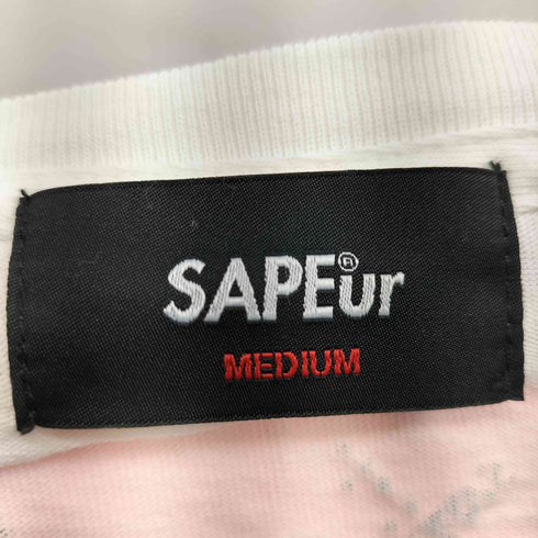 サプール SAPEur バックビッグプリント S/S Tシャツ メンズ