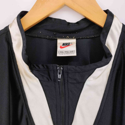 ナイキ NIKE 90S 銀タグ ロゴワッペン ハーフジップ ゲームシャツ B系 メンズ JPN:XXL