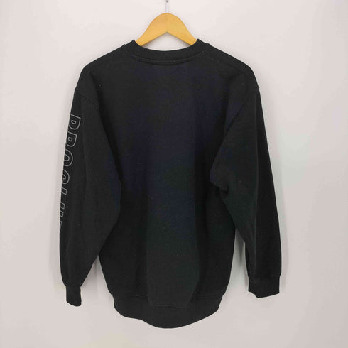 プロクラブ PRO CLUB Heavyweight Embroidered Box Logo Crew Neck Fleece Pullover Sweatshirt ヘビー ウエイト ボックスロゴ クルーネック フリース プルオーバー スウェット シャツ メンズ import:M