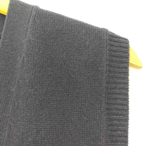 パパス papas ロゴ刺繍 ウールベスト メンズ JPN:L