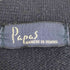 パパス papas ロゴ刺繍 ウールベスト メンズ JPN:L