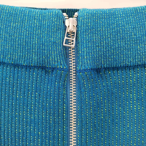 スライ SLY DAMAGING RIB ZIPPED ロングスカート レディース FREE