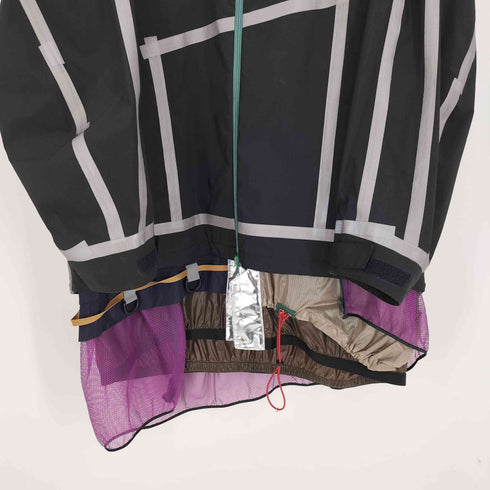 カラー kolor 24SS DOCKING MOUNTAIN COAT ドッキング マウンテン コート メンズ