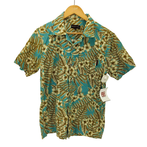 CRAZY BOY フローラル 開襟 S/S アロハシャツ メンズ import:M