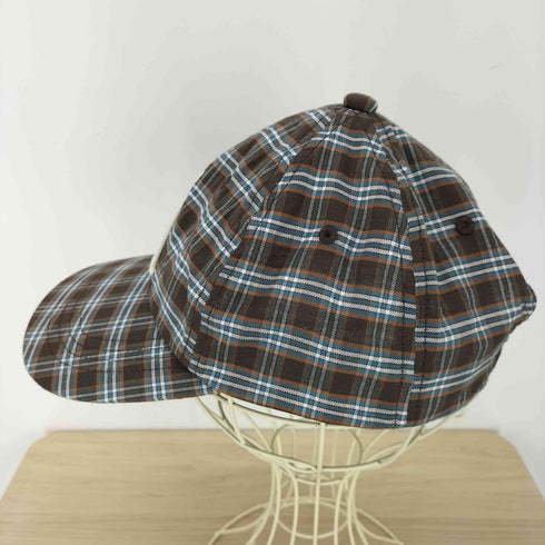 アベイシングエイプ A BATHING APE CHECK APPLIQUE PANEL CAP レディース
