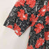 American Feeling ドット フローラル S/S 開襟 アロハシャツ メンズ import:M