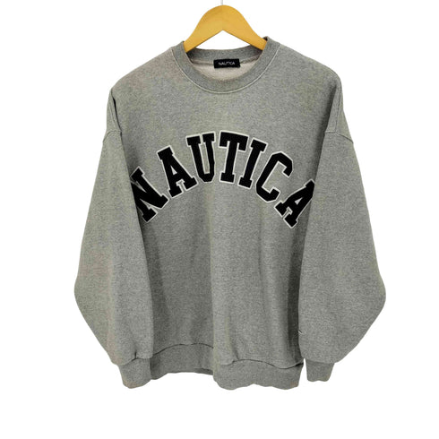 ノーティカ NAUTICA 21AW Arch Logo Crewneck Sweatshirt メンズ JPN:S