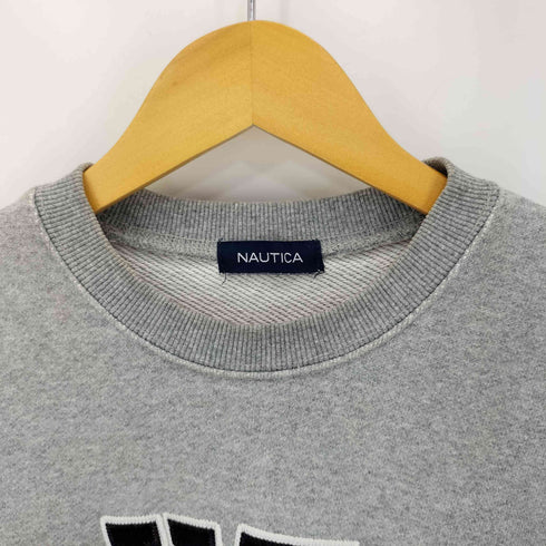 ノーティカ NAUTICA 21AW Arch Logo Crewneck Sweatshirt メンズ JPN:S