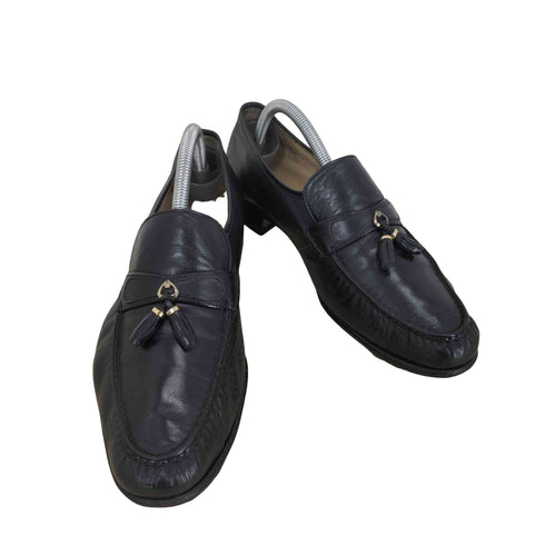 ピエールバルマン Pierre Balmain デザインタッセルローファー メンズ 7.5