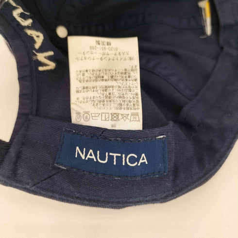 ノーティカ NAUTICA FREAK’S STORE別注 ロゴ刺繍 6パネル キャップ メンズ FREE