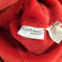 VINTAGE RED SUEDE GENUINE LEATHER FAUX FUR LINED JACKET レディース 18