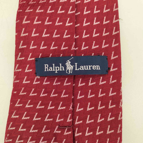 ラルフローレン RALPH LAUREN シルク 総柄 ネクタイ メンズ