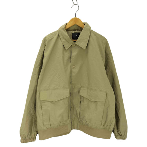 エイチアンドエム H&M スナップボタン ナイロンジャケット メンズ import:XL