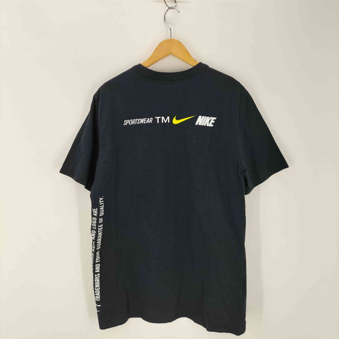 ナイキ NIKE 両面プリントロゴ クルーネックTシャツ メンズ L