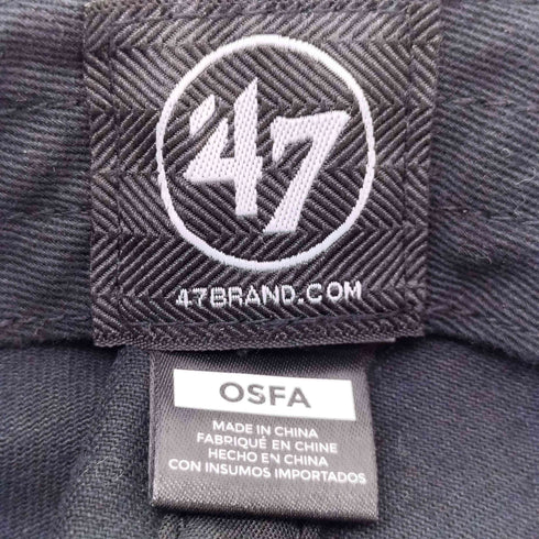 フォーティセブンブランド 47 BRAND ベースボールチームワッペン 6パネルキャップ メンズ