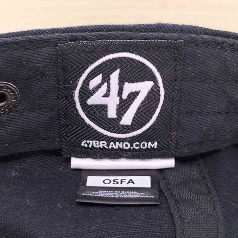 フォーティセブンブランド 47 BRAND ベースボールチーム刺繍 6パネルキャップ メンズ