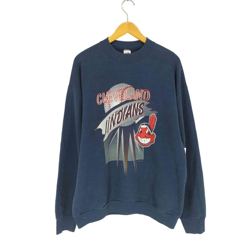 フルーツオブザルーム FRUIT OF THE LOOM 90s USA製 チームプリントモックネックスウェット メンズ JPN:XXL