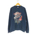 フルーツオブザルーム FRUIT OF THE LOOM 90s USA製 チームプリントモックネックスウェット メンズ JPN:XXL