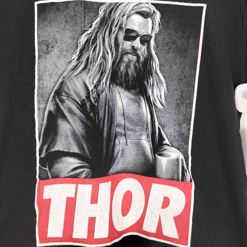 マーベル MARVEL キャラクタープリント Tシャツ メンズ import:M