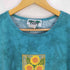 CoConut BAY USA製 タイダイ柄 フラワー プリント 刺繍 Tシャツ メンズ import:XL