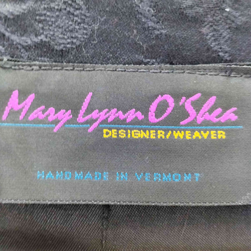 Mary Lynn O'Shea ジャガード 総柄パイピングジャケット レディース