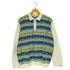 ティーモダンストリートウエア TTT_MSW graffiti knit polo グラフィティ ニット ポロシャツ メンズ JPN:XL