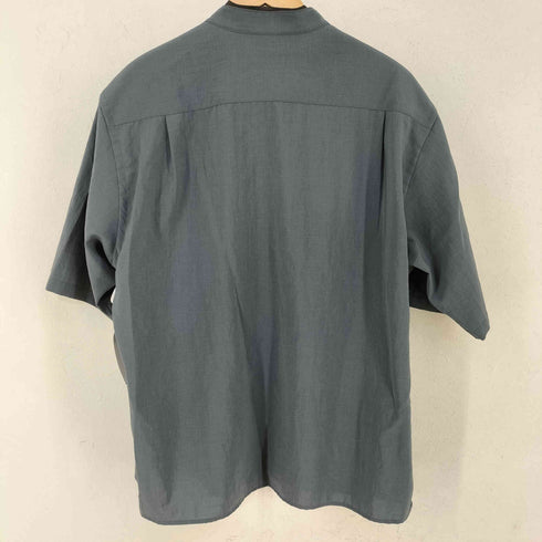 スティーブンアラン Steven Alan LNN/TCH BAND COLLAR SHIRT-BOLD バンドカラーS/Sシャツ メンズ JPN:L