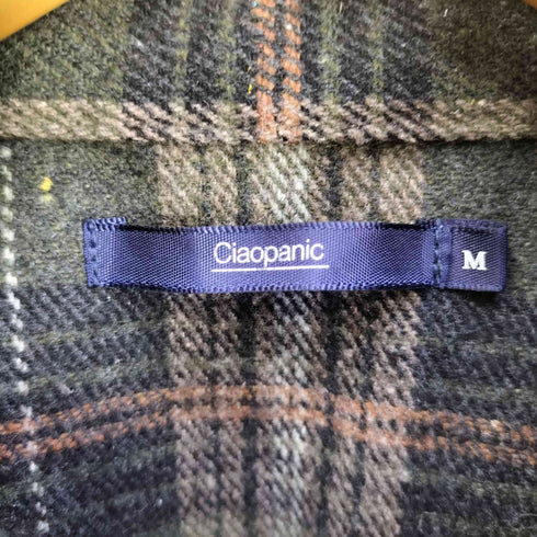 チャオパニック Ciaopanic チェック シャツジャケット メンズ JPN:M