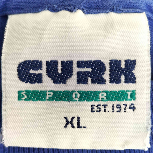 CYRK SPORT USA製 ブランク 無地 オーバーサイズ Tシャツ 袖&裾シングル メンズ import:XL