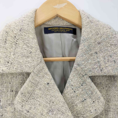 ブルックスブラザーズ BROOKS BROTHERS ツイードピーコート レディース