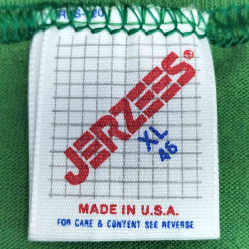 ジャージーズ JERZEES USA製 ブランク 無地 Tシャツ 袖&裾シングル メンズ import:XL