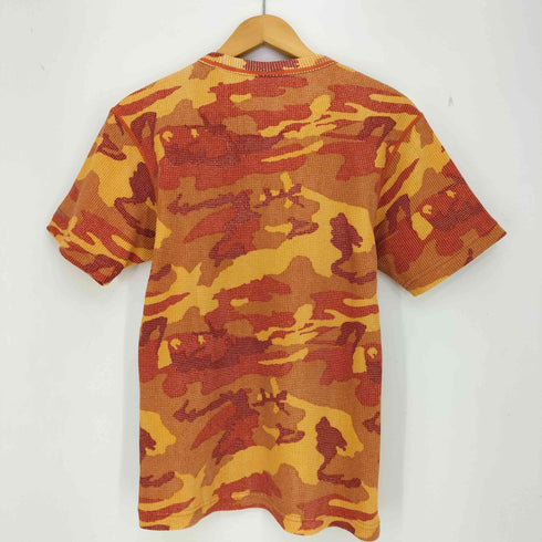 コロンビア Columbia ヒューゴレイクTシャツ ワッフル地 カモ柄 メンズ import:S