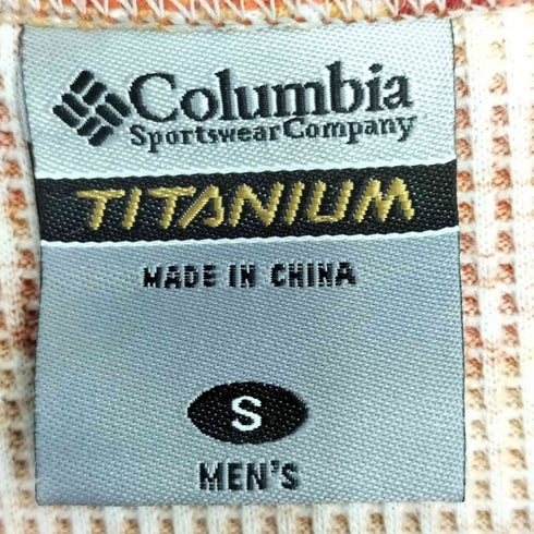 コロンビア Columbia ヒューゴレイクTシャツ ワッフル地 カモ柄 メンズ import:S