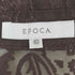 エポカ Epoca フィオーレオパール シアーシャツ レディース JPN:40
