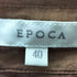エポカ Epoca ナイロンシルク シアーシャツ レディース JPN:40