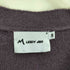 MUDDY AIR ウール ナイロン シャギー ニット カーディガン メンズ import:M