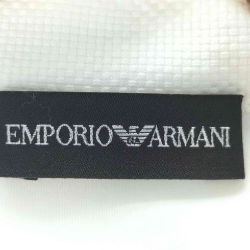 エンポリオアルマーニ EMPORIO ARMANI バンドカラークロップドシャツ レディース JPN:1