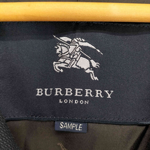 バーバリーロンドン BURBERRY LONDON ウールシルクステンカラーコート メンズ 180